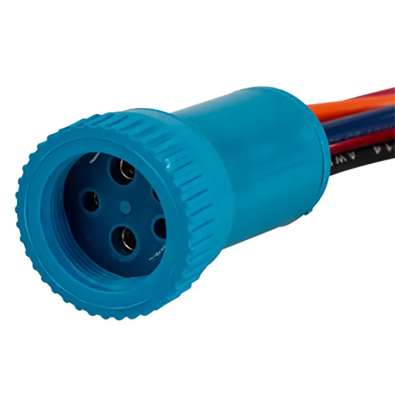 Bluewater 22Mm Electronic Deutsch Connector W/5-Wire Pigtal - Nav/Anchor - 1' Lead [9053-3914-212] 1