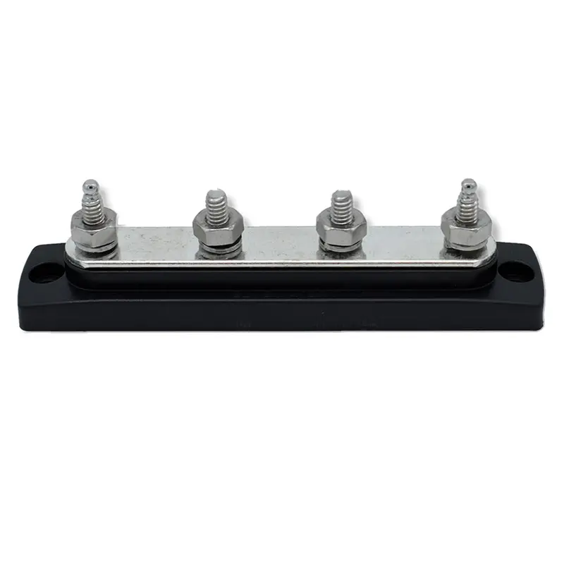 Bluewater Common Stud Busbar 4 Gang - Black [312303-B-020] 1