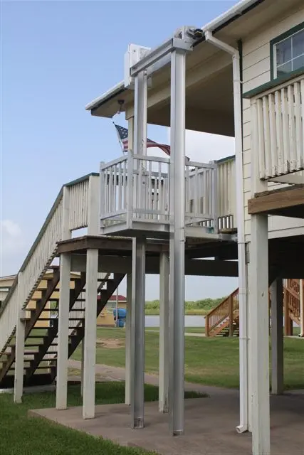 Boat Lift Distributors | 1,000-Lb Cargo Lift | Model Sku00112 | Platform Width 35″ | Motor Power 3/4 Hp | For Elevated Homes & Coastal Residences 1