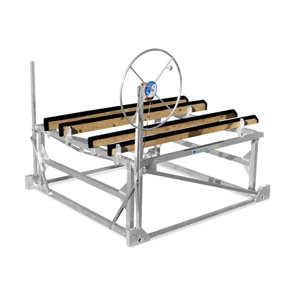 Boat Lift Distributors | 1800 Lb Hewitt Pwc Lift | Interior Dimensions 106" X 102" | Power Options Manual & 110 Volt & 12 Volt | For Personal Watercraft & Small Boats 1