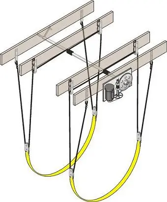 Boat Lift Distributors | 6,000 Lb Salt Water Sling Lift | Model Sku00139 | 6,000 Lb Capacity | Sling Width 6" | Motor Power 3/4 Hp | For Bay Boats & Skiffs 1
