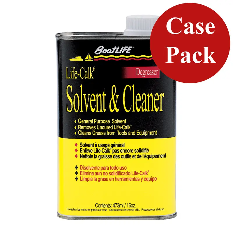 Boatlife Life-Calk Solvent  Cleaner - 16Oz *Case Of 12* [1056Case] 1
