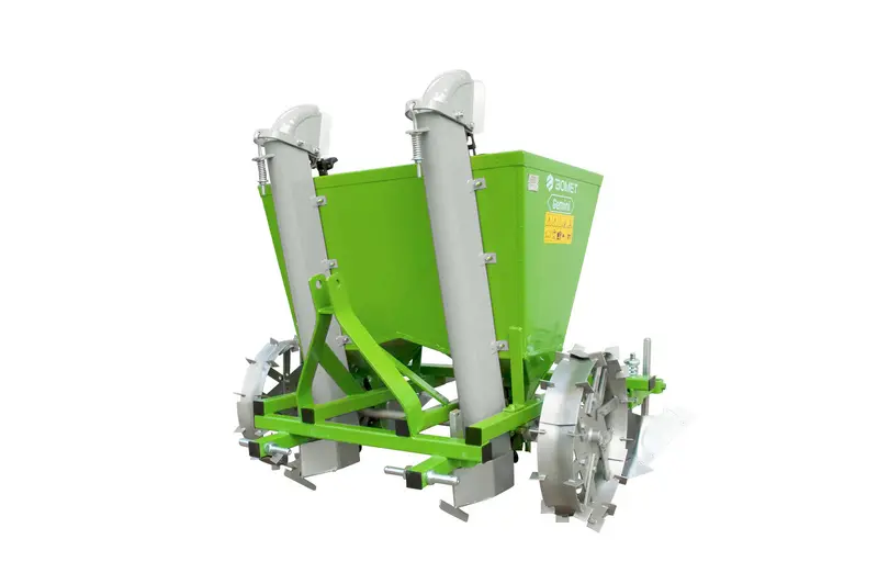 Bomet 2-Row Potato Planter Gemini | Width 24.6"-29.5" | 28-43 Hp | For Tractors 1