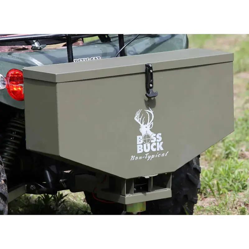 Boss Buck™ | Atv Broadcast Seeder/Spreader | Model Bb-1.80 | Capacity 80 Lb | 12V Power | Horsepower 15 To 50 Hp | For Atv & Utv 1