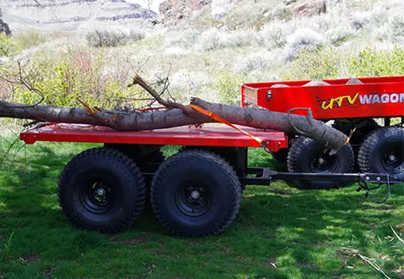 Bosski | Trailer | Model 1600 Fb Flatbed Atv | Overall Dimensions 48” W X 109” L X 37” H | Gvwr 1600 Lbs | Horsepower 15 To 50 Hp | For Atv & Utv 1