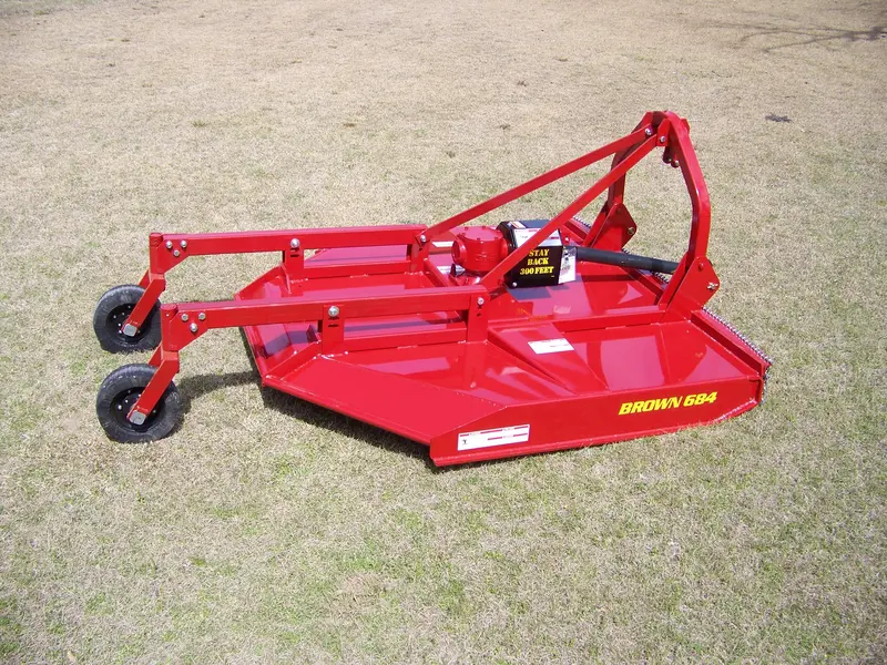 Brown Brush Cutter - Extreme Duty | Model Brown 684 & Brown 684-1 | Width 7' | Horsepower 75 Hp Minimum | For Tractor 1