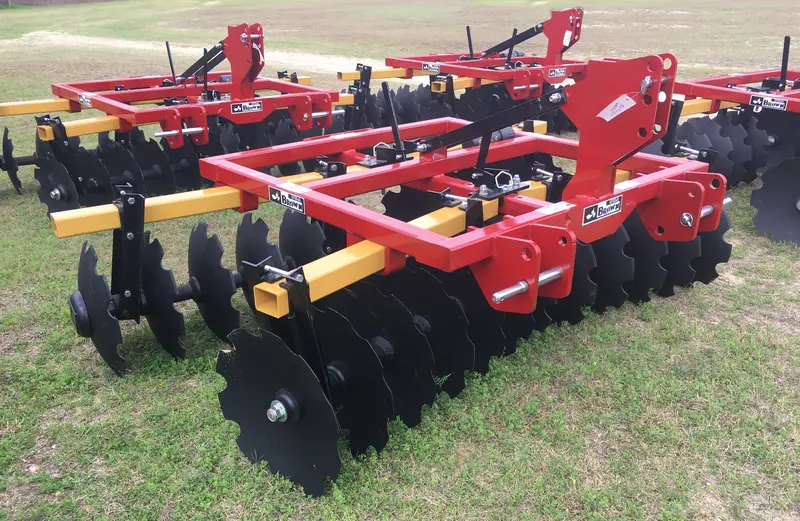 Brown Disc Harrow (3Pt Tandem) | Model Bdh Series | Cutting Widths 6'4" To 9'1" | Horsepower 55 To 85 Hp | For 3Pt Hitch Tractors 1