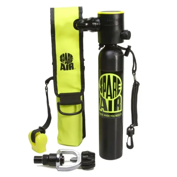 Brownie Third Lung Spare Air Nitrox Redundant Breathing System- 3 Cu.Ft. | Model Spareair-Nx3cu | 2.25" Width | For Emergency Nitrox Scuba Air Supply 1