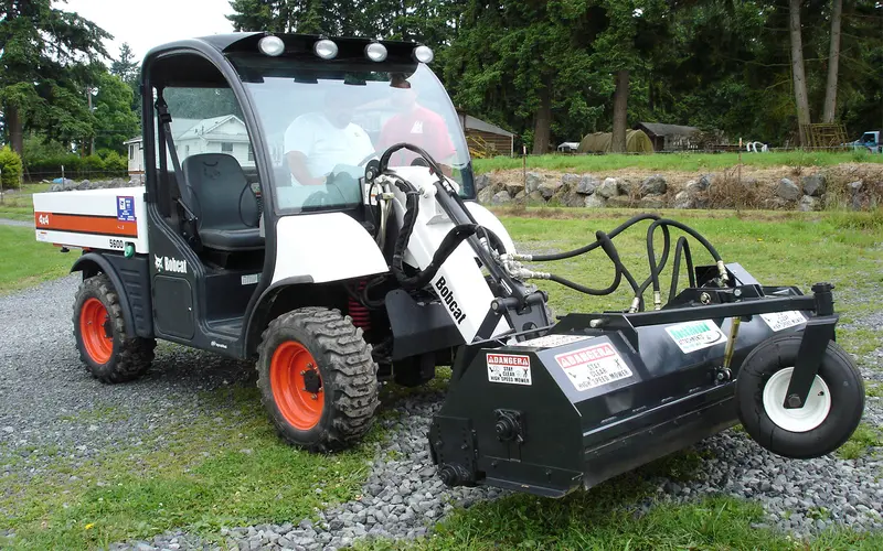 Brush-Hound Grass Flail Mower | F-Series | Working Width 48", 60" & 72" | 8-13 Gpm | For Skid Steers 1