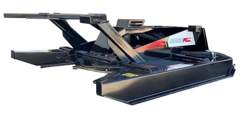 Brushfox Brush Cutter Mulchers/ Disc Mulcher | Maxhd Series | Cutting Width 72" & 78" | 30-45 Gpm | For Skid Steers 1