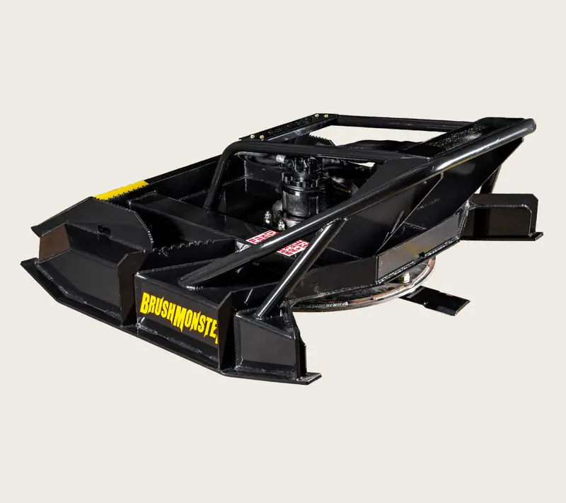 Brushmonster Cutter | Model Beast Series | 64"–77" Cutting Width | Dual-Plate Deck | 15–45 Gpm | For Skid-Steer Loaders 1