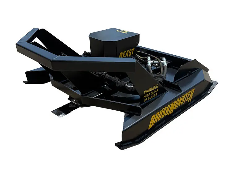 Brushmonster Cutter | Model Beast Series | 64"–77" Cutting Width | Dual-Plate Deck | 15–45 Gpm | For Skid-Steer Loaders 2