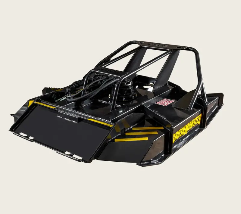 Brushmonster Cutter | Model Beast Series | 64"–77" Cutting Width | Dual-Plate Deck | 15–45 Gpm | For Skid-Steer Loaders 3