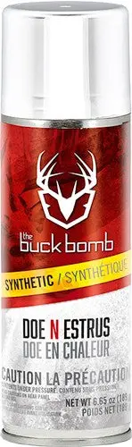 Buck Bomb Deer Lure Doe In - Estrus Synthetic 6.65 Oz Aeros 1
