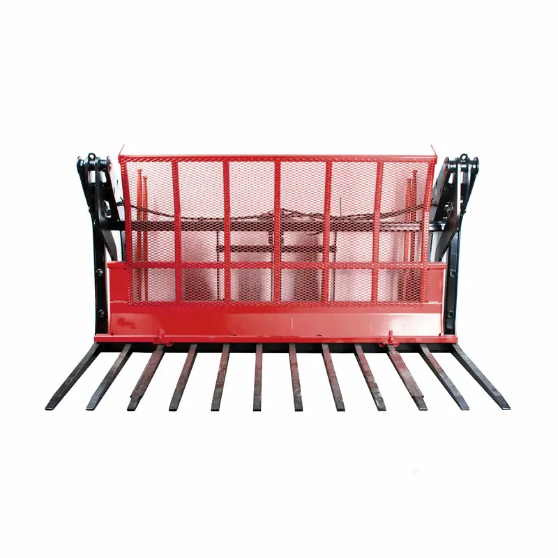 Buckrake 10 Ft Model 3 Point Hitch Unique Hydraulic Pushoff | For Tractor 1