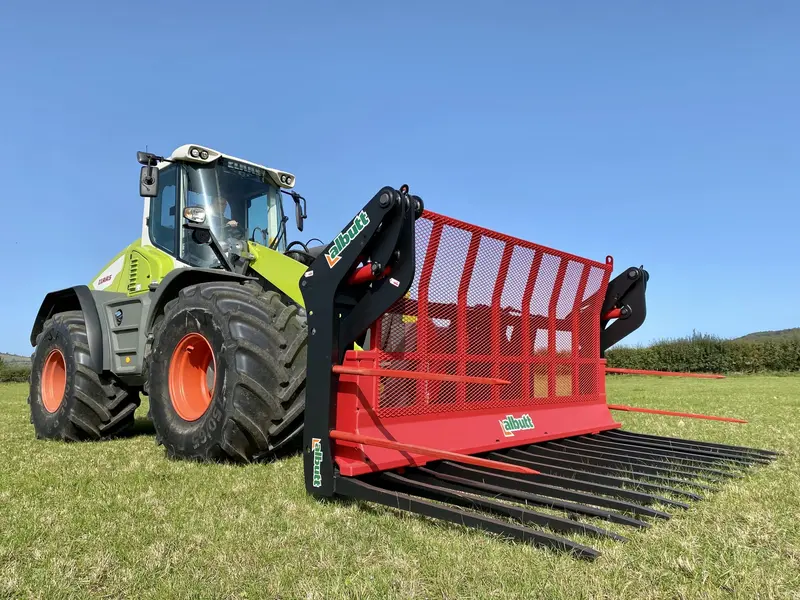 Buckrakes 14' Ft Hd Hardox Buckrake | Capacity 8.77 Cubic Meter | Weight 2304 Kgs | For Tractors 3