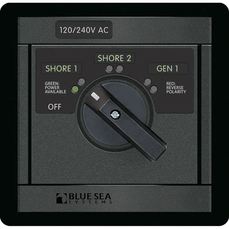 Bue Sea 120/240V Ac Rotary 65A Off + 3 Sources [1488] 1