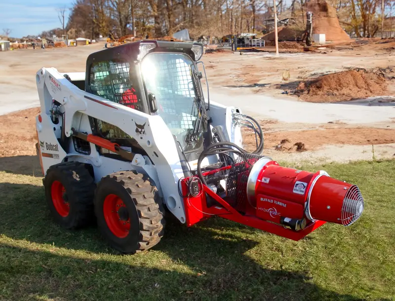 Buffalo Turbine Monsoon Hydraulic Dust Controller | Model Bt-Hyss3m | Width 46" | Hydraulic Flow Rate 40 Gpm | For Skid Steers 1