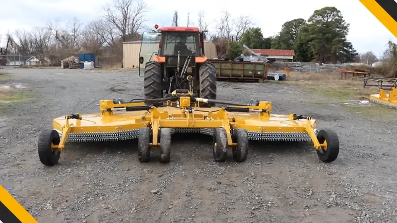 Bush Whacker Medium Duty Flex-Wing Brush Cutter | Model Md-180 | Width 180" Inches | Horsepower 120 Hp | For Tractors 1