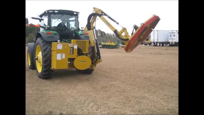 Bush-Whacker Rear-Mount Boom Brush Cutter Complete Package | Model Rme-17 (Rotary & Saw) | Width 204" Inches | Horsepower 90 Hp | For Tractors 1