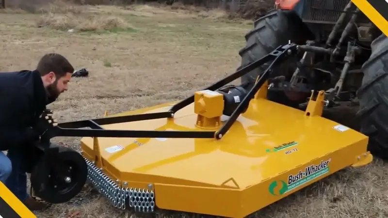 Bush Whacker Single Spindle Hd Brush Cutter | Model Hd-60 | Width 60" Inches | Horsepower 25 Hp | For Tractors 1