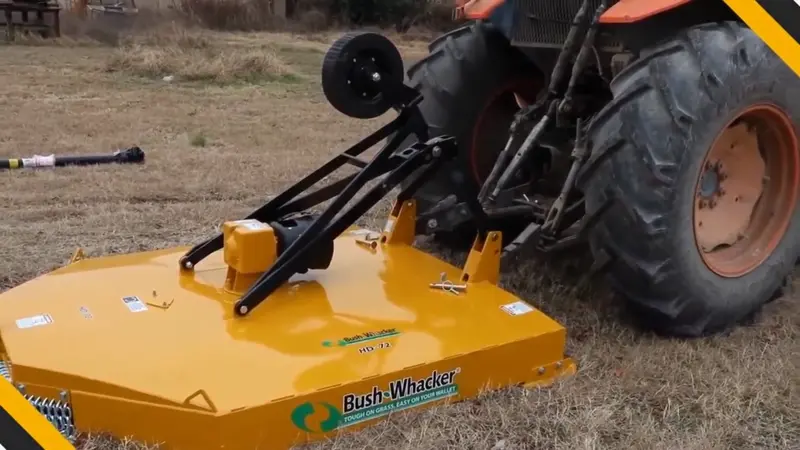 Bush Whacker Single Spindle Hd Brush Cutter | Model St-7210 | Width 72" Inches | Horsepower 40 Hp | For Tractors 1