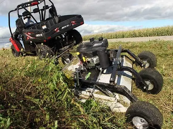 Can-Am Mower | Rough Cut Mower | Acrease | Model Mr55kwe | Cutting Width 57" Inches | Horsepower 23 To 30 Hp | For Atv, Utv, & Tractor 1
