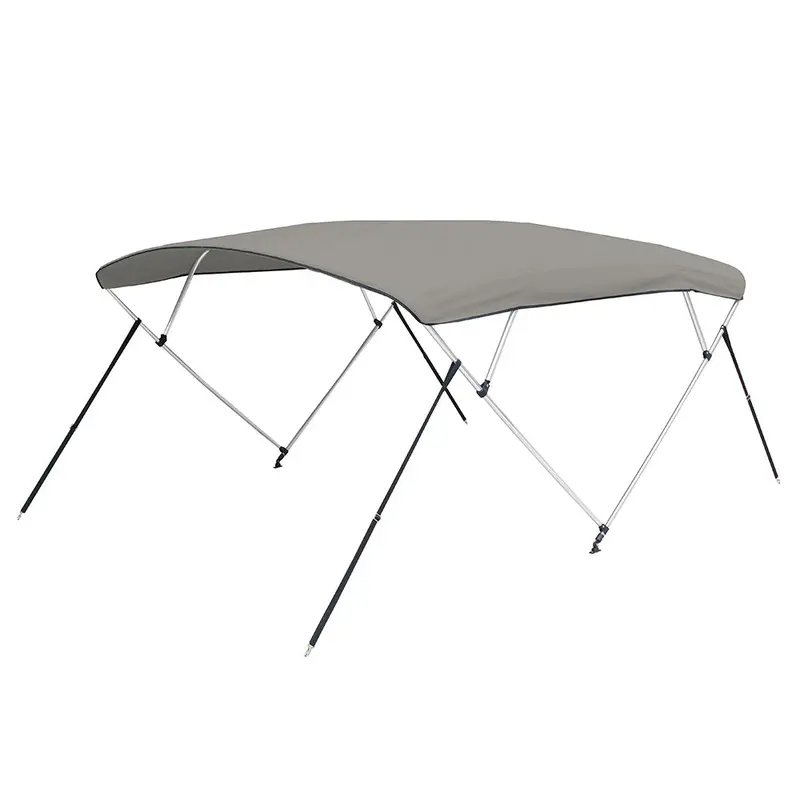 Carver 3 Bow 5481U Bimini Top With Boot - Cadet Grey Acrylic [A5481ub-10] 1