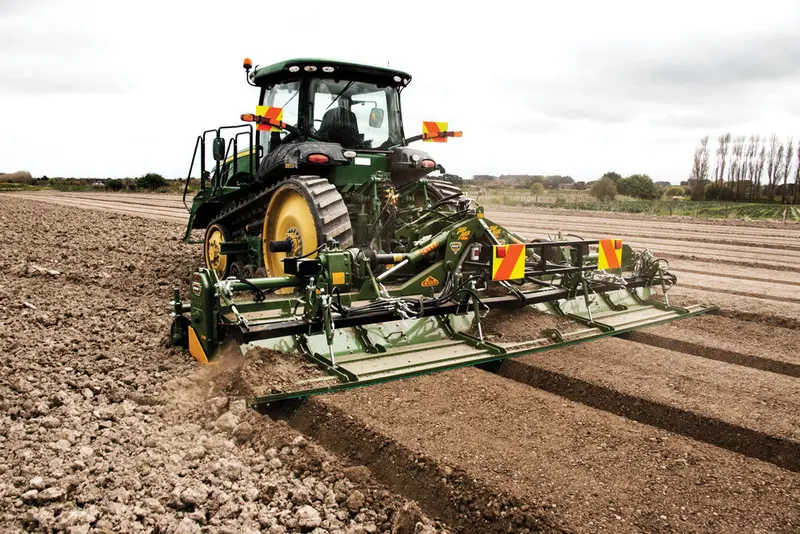 Celli Folding Rotary Tiller With Bed Former | Model Tiger 280P | 15'-17.7' Working Width | 175-280 Hp | For Tractor 1