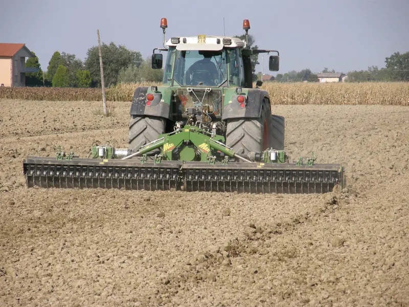 Celli Maxi P-Folding Power Harrow | Model Maxi-P500 | Working Width 16' 6" | Horsepower 180 Hp | For Tractors 1