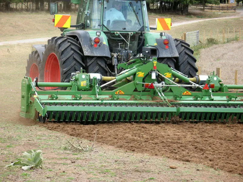 Celli Super Folding Roto Tiller | Tiger 360P | 16' 1" - 19' 4" Working Width | Up To 360 Hp | For Tractor 1