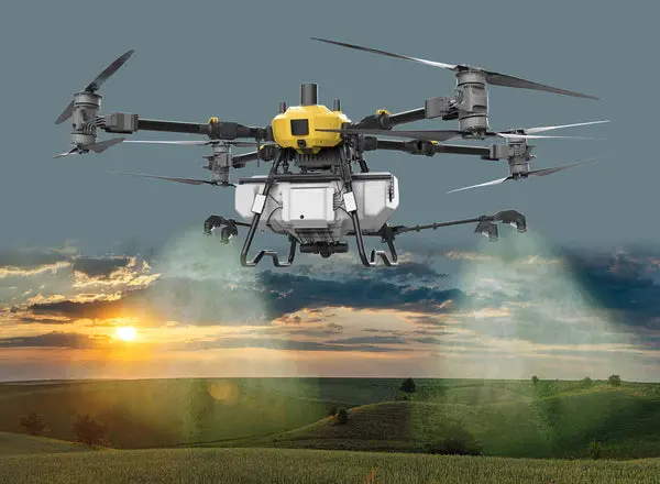 Ceres Air Agricultural Drone | Black Betty (Base Launch Kit) | Spraying Capacity 40-Gallons | Lift Capacity 397 Lbs | Spray Drone 1