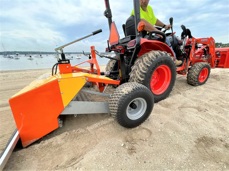 Cernia Light-Duty Beach Cleaner | 47" Width | 20 To 25 Hp | For Tractors 1