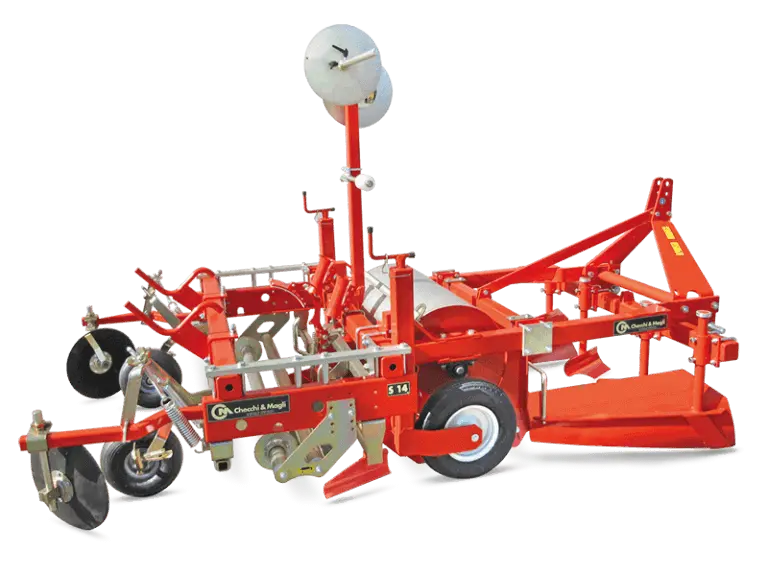 Checchi & Magli Al-S14 Plus Bed-Maker And Mulching Film Layer | 59"-63" Working Width | 20-35Hp For Tractor 1