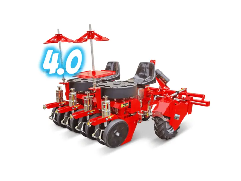Checchi & Magli Dual 12 Gold Transplanters | Rows 2-12 | Frame Size 79" - 236" | 30-110 Hp | For Tractors 1