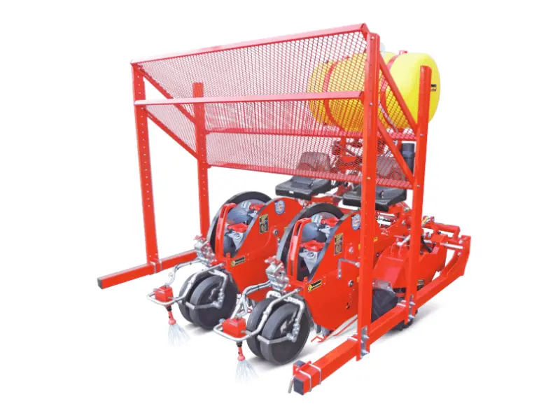 Checchi & Magli Smart Wolf Transplanter | Smartwolf+Seedpro 1-6 Rows | 79"-158" Frame Width For Tractor 1
