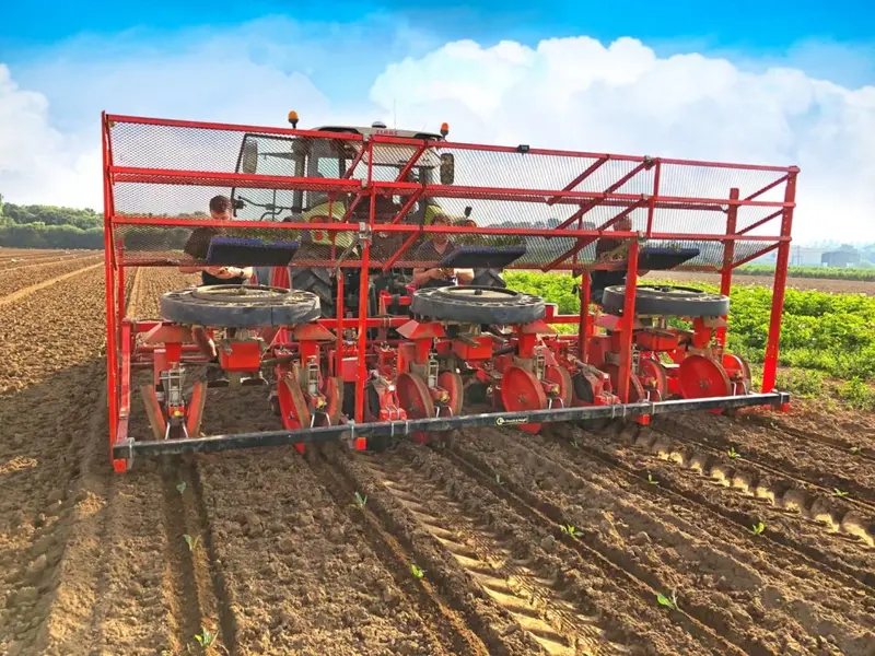 Checchi & Magli Top-24 Transplanters | 2-8 Rows | Frame Size 87" - 197" | 26-82 Hp | For Tractors 9