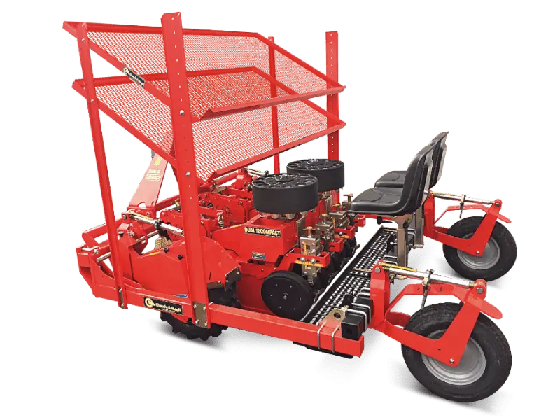 Checchi & Magli Transplanter Baby Compact | 2-8 Rows | 79"-157" Frame Width | 35-75Hp For Tractor 1