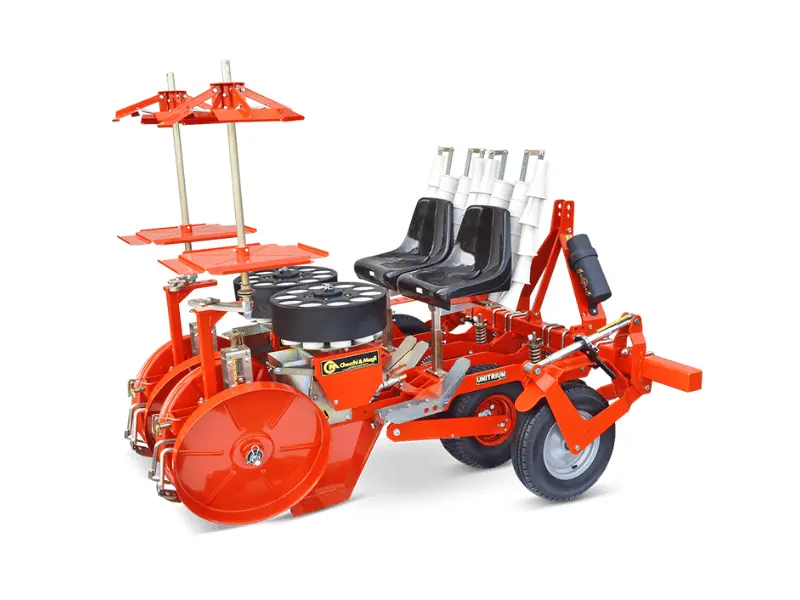 Checchi & Magli Transplanter Unitrium45 | 1-6 Rows | 79"-157" Frame Width | 22-45Hp For Tractor 1