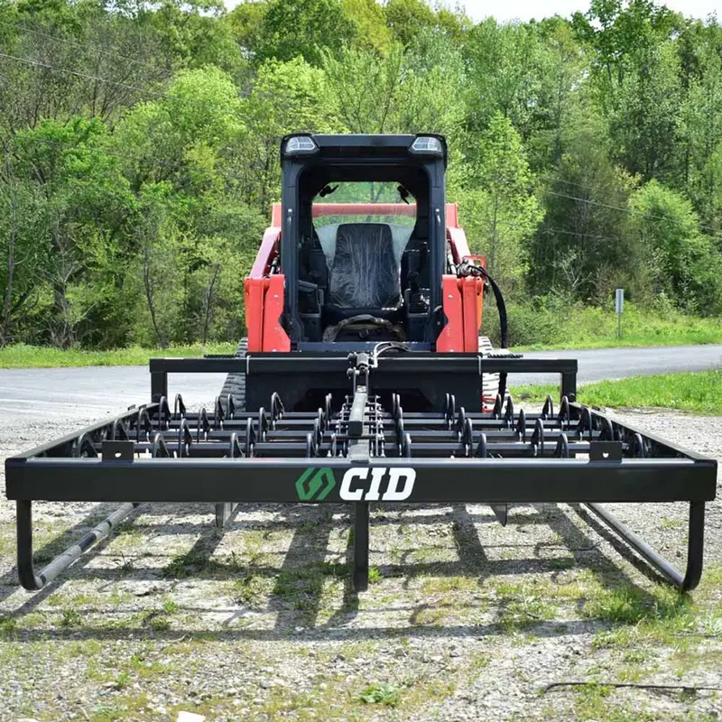 Cid 10 Bale Hay Accumulator Grapple | Model Hag10 | Width 90" | 12–18 Gpm | For Skid Steers 1