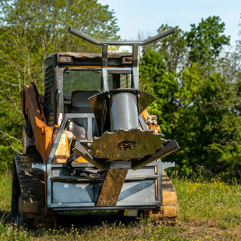 Cid Fixed Tree Saw | 30" Cutting Width | 17-30 Gpm | For Skid Steers 2