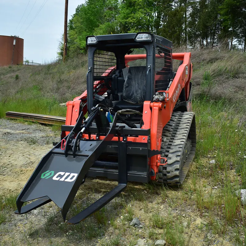 Cid Fork Grapple | Model Fg, Fg5500 & C3fg | Tine Length 48", 60" & 72" | 12–18 Gpm | For Skid Steers 1