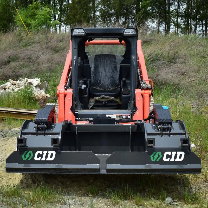 Cid Heavy And X-Treme Demolition Grapple Bucket | Width 72", 78" & 84" | 15-25 Gpm | For Skid Steers 1