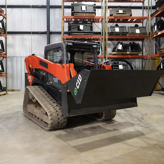 Cid Heavy Duty 4-N-1 Bucket Attachment | Hd4n1 Series | Width 63", 66" & 72" | 12–18 Gpm | For Skid Steers 2