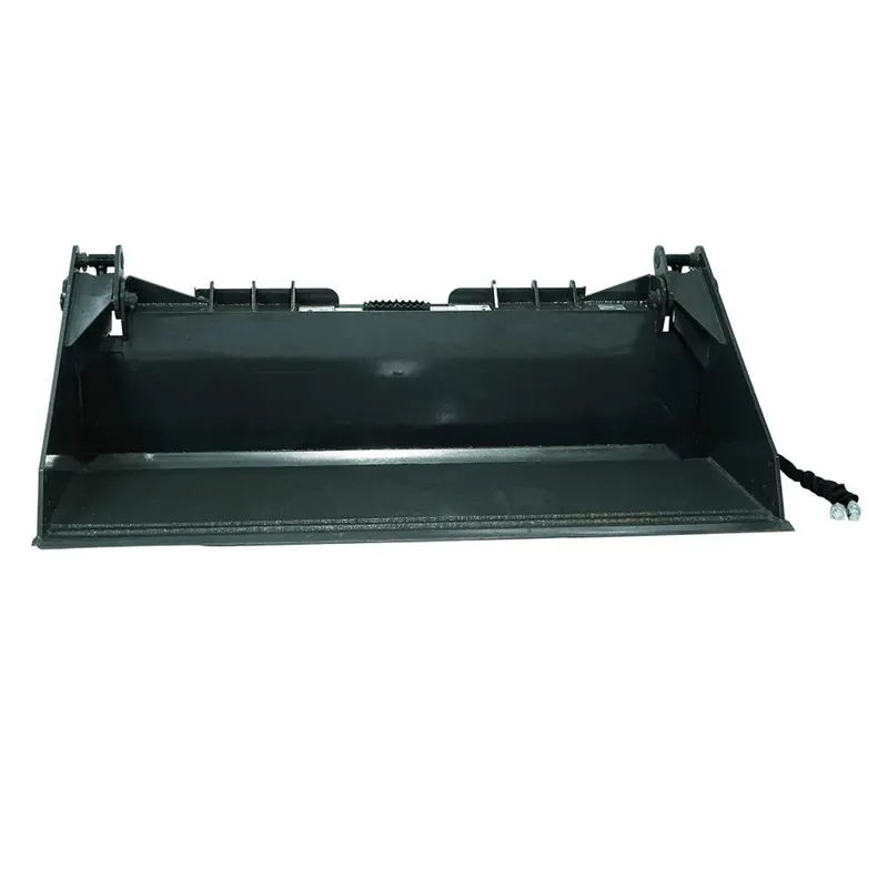 Cid Heavy Duty 4-N-1 Bucket Attachment | Hd4n1 Series | Width 63", 66" & 72" | 12–18 Gpm | For Skid Steers 4