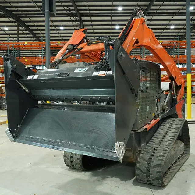 Cid Multi-Purpose Power Rake | Working Width 72", 78" & 84" | 15-25 Gpm | For Skid Steers 2