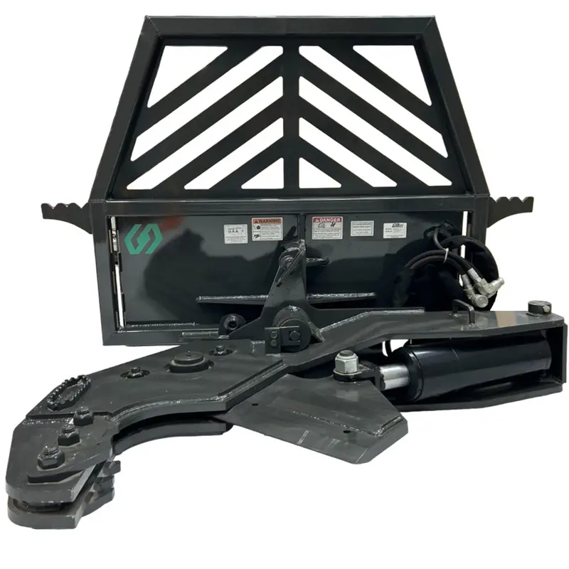 Cid Rotating Tree Shear Attachment | Manual & Hydraulic Rotating | Cutting Capacity 12" | 14-25 Gpm | For Skid Steers 3