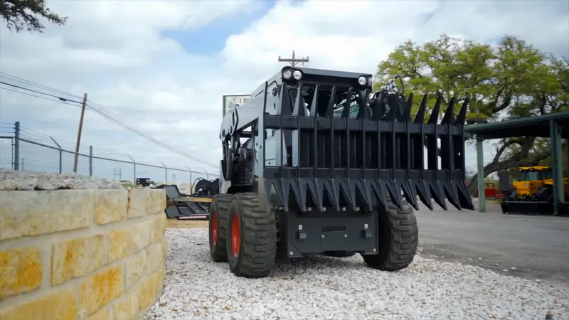 Cid Severe Duty Root Rake | Width 72”, 84” & 96” | 15–25 Gpm | For Skid Steers 1