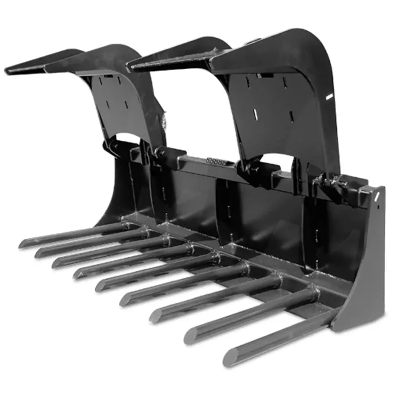 Cid X-Treme Duty Manure Fork Grapples | Width 63"-84" | 10–18 Gpm | For Skid Steers 1