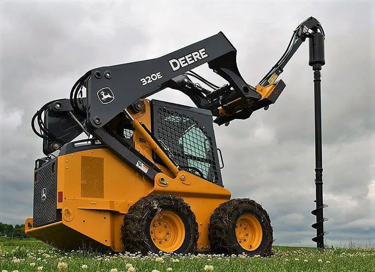 Cl Fabrication Augers |  Model 2" Hex Drive | Width 6" To 36" Inches | Oil Flow Range 15 To 30 Gpm | For Skid Steers 1